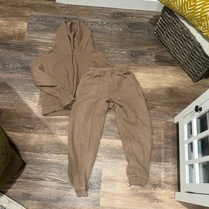 Zara Brown Matching Set